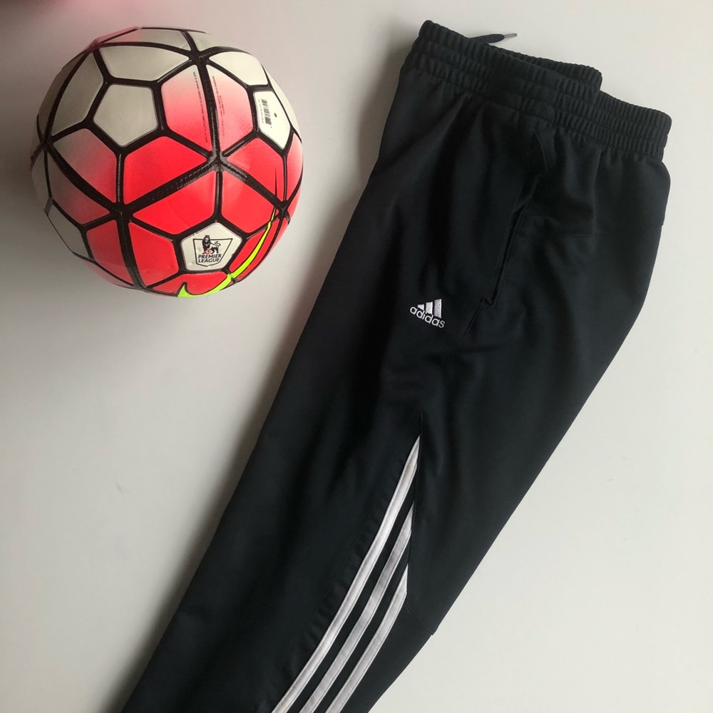 Adidas soccer training pants Climalite Youth M